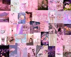 Buy photo collage kit pastel pink for wall aesthetic 50 pictures | chic room decor gifts for girls | photo wall art for teen girls bedroom decor online at . 52pcs Pastel Pink Digital Dreamy Collage Kit Dm For Etsy