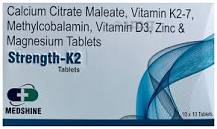 Strength-K2 Tablet: Buy strip of 10.0 tablets at 𝗯𝗲𝘀𝘁 ...