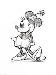 minnie mouse sketched by disney king mcgaw has an extensive collection of art prints establish drawing mickey drawings coloriage tigre