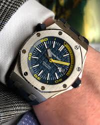 Audemars Piguet New Royal Oak Offshore Diver 15710st Oo A027ca 01 Blue Dial Watch In 2020 Audemars Piguet Piguet Audemars Piguet Watches