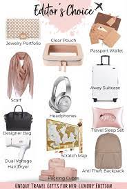 Looking for unique gifts for girlfriend for your one of a kind girl? 25 Unique Travel Gifts For Women Luxury Edition Tosomeplacenew