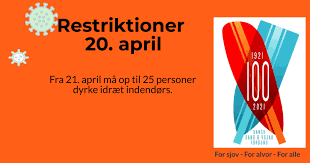 Från den 1 juni lättas restriktionerna. 20 April Covid 19 Dansk Kano Og Kajak Forbund