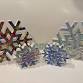 Set of 3D Snowflake Foiling workshop with Terri event in Lake Orion, MI