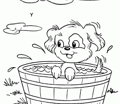 Coloring a little puppy will teach a child how to distinguish a puppy of one breed from another by the appearance of the coat, the shape of the tail, paws, teeth, ears and will allow you to create your own image of a baby dog. Puppy Coloring Pages 360coloringpages