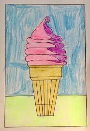 To finish your picture, color it in and add any small details that you like. How To Draw An Ice Cream Cone Art Projects For Kids