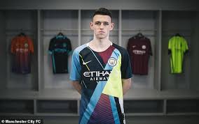 Get your goods upfront and pay for them over 3 interest free instalments of r0.00. Manchester City Release Bizarre New Mash Up Kit Featuring Nine Old Shirts Daily Mail Online