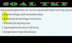Contoh soal tes cpns 2018 ini bisa dijadikan acuan untuk mengerjakan soal tes cpns selama 90 menit, usai lolos di seleksi administrasi pendaftaran tips persiapan tes cpns 2018. Contoh Soal Cpns 2018 Soal Tkp Cpns Part1 Soal Cpns Tes Karakteristik Pribadi Skd Seleksi Kompetensi Dasar Icpns