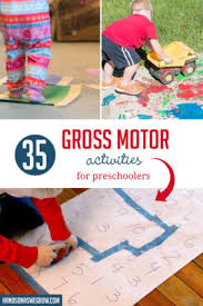 Gross motor skills are the abilities usually acquired during childhood as part of a child's motor learning. Gross Motor Activities For Preschoolers The Top 35
