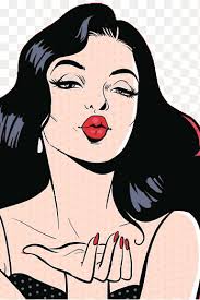 With red hair storm started again through fashion world, we see more hair designers and fashion gurus choose to dye their hair red. Chanel Fashion Illustration Drawing Illustration Red Lips Girls Woman Holding Lipstick Cartoon Illustration Black Hair Fashion Girl Png Pngegg