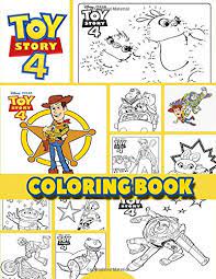 This collection includes mandalas, florals, and more. Toy Story 4 Coloring Book Over 50 Colouring Pages Of Toy Story Movie Buzz Lightyear Woody Bo Peep To Inspire Creativity And Relaxation A Perfect Gift For Kids And Adults Abraham