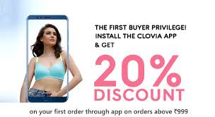 Download Clovia App 20 Off On First Purchase