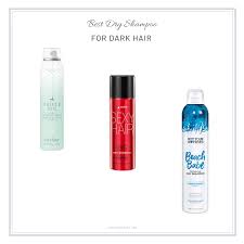 Most dry shampoos spray on white or gray, requiring copious amounts of brushing if you have dark hair. Best Dry Shampoo Victoria M Reyes