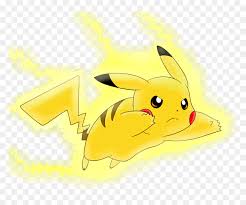 Thunderbolt Drawing Pikachu Transparent Cartoons Pikachu Thunderbolt No Background Hd Png Download Vhv