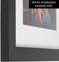 Amazon.com - ArtToFrames 4x27 inch Satin Black Picture Frame ...