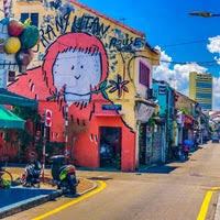 Why they have to divide the street and give it three names is quite beyond me, but it really is just one long, curved street. The Orangutan House 59 Lorong Hang Jebat