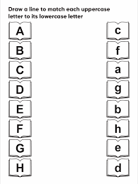 Alphabet chart with pictures (free printable) this colorful alphabet chart has upper and lowercase letters, simple sentences, cute pictures, and a song. 9 Best Free Printable Alphabet Uppercase And Lowercase Letters Printablee Com