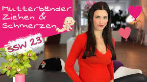 Ähnlich wie ein mensziehen, aber das hatte ich sonst immer erst direkt vor der mens. 23 Ssw Mutterbander Schmerzen Lailas Baby