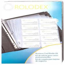 Samsill regal leather business card binder 120 card cap 2 x 3 1/2 cards black 81270. Rolodex Business Card Binder Kit 67696 Walmart Com Walmart Com