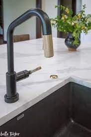 It's a name that represents what's possible in today's plumbing technologies. Brentwood Kitchen Re Design Reveal Bella Tucker Kitchen Faucet Brass Kitchen Faucet Black Kitchen Faucets