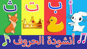 أنشودة الحروف - الف ارنب يجري يلعب - Arabic Alphabet song - YouTube