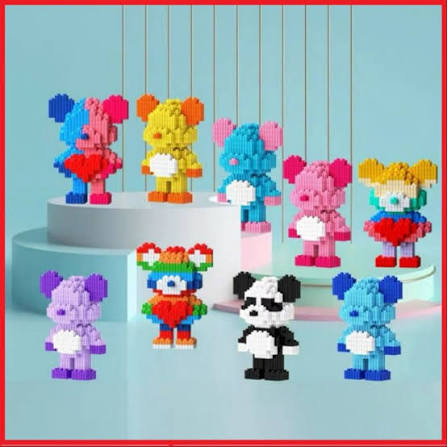 LEGO MINI, MÔ HÌNH LẮP RÁP BEARBRICK MINI, LEGO LẮP GHÉP HOẠT HÌNH ĐÁNG YÊU CHO BÉ CTB274 - BECHIP giá sỉ, giá bán buôn - Thị Trường Sỉ