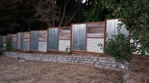 Shop roof panels & accessories today & get great deals on quality products. My New Fence Utilizing Corrugated Metal And Repurposed Redwood From The Old Fence Fence Design Corrugated Metal Fence Rustic Fence