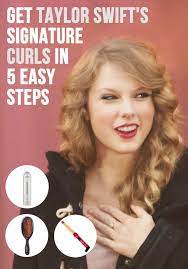 Get Taylor Swift S Signature Curls In 5 Easy Steps Taylor Swift Curly Hair Taylor Swift Curls Natural Curls Hairstyles