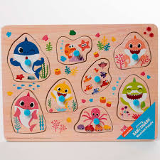 Quality children's games and puzzles at great prices. Baby Shark Wooden Puzzle