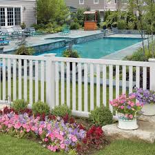 Veranda Ohio 4 Ft H X 8 Ft W White Vinyl Un Assembled Fence Panel 73012319 The Home Depot Modern Design In 2020 Gartenzaun Ideen Zaunpaneele Vorgarten Zaun Ideen