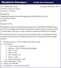 Berbeda dengan pembahasan sebelumnya yakni contoh cv. Contoh Surat Penawaran Harga Barang Jasa Dan Kerjasama Keuangan Laporan Arus Kas Akuntansi