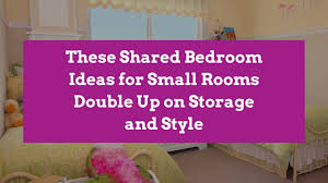 We have 7 1/2 foot ceilings and i wasn't sure if it would make the room feel cramped or the ceilings feel even lower than they already are. These Shared Bedroom Ideas For Small Rooms Double Up On Storage And Style Better Homes Gardens