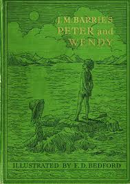 Peter Pan And Wendy J M Barrie 1911 Vintage Book Covers Peter Pan Art Book Cover