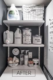 Clever organization ideas and tips using tension rods, soda can tabs, and shower curtain rings to declutter. Pinterest Bathroom Closet Organization Ideas Trendecors