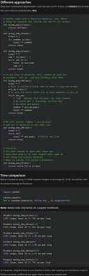 Different Ways To Sum An Array In Python And Their Time Comparison Credit Hackerrank User C Data Science Learning Computer Programming Computer Knowledge