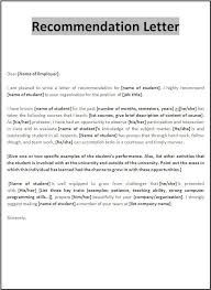 Recommendation Letter Template Writing A Reference Letter Writing Letter Of Recommendation Reference Letter Template