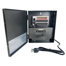 Dc power supply extension cable 12v for cctv camera/dvr/nvr/psu lead /3m/5m/10m. Cctv Camera Power Supply Box 12v Dc 10 Amp Ptc