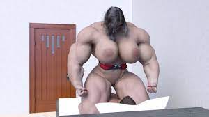 Female muscle growth porn