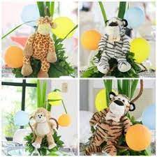 Google Image Result For Http Www Mommy Moments Com Wp Content Uploads 2010 11 Table Centerpiec Safari Theme Party Safari Baby Shower Baby Shower Centerpieces