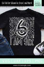 Download 6th Birthday Typography Birthday Typography Birthday Boy Shirts 6th Birthday Boys