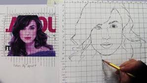 Bild Zeichnen Ubertragen Und Vergrossern Mit Gitter Raster Zeichnen Anleitung Tutorial Bleistift Portratzeichnung Portrait Zeichnen Zeichenvorlagen