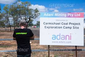 Axa, liberty mutual and hdi, which have provided insurance to the coal project, have ruled out any future involvement. Greenpeace Expedition To Adani S Proposed Carmichael Coal Mine In Australia