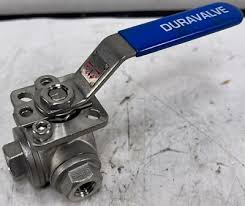 DURAVALVE, 1/4" NPT Stainless Steel Ball Valve CF8M (1000 ...