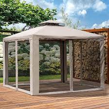 Unsere pavillons bieten ihnen einen gewissen luxus auf engstem. Garten Living 295 Cm X 295 Cm Pop Up Pavillon Josey Aus Metall Wayfair De