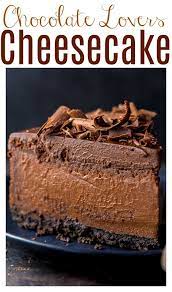 Ultimate Chocolate Cheesecake The Best Chocolate Cheesecake Recipe Recipe Best Chocolate Cheesecake Chocolate Cheesecake Recipes Cheesecake Recipes