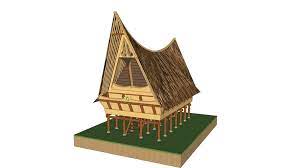 Rumah adat sumatera utara ada banyak jenisnya karena suku batak ada beragam. Rumah Adat Batak Bolon 3d Warehouse