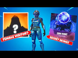 .new battle pass skins in fortnite's season 10, which we're calling season x. New Secret Skin Secret Female Visitor Skin Unlocked In Season 10 Youtube