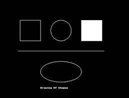 Drawing Different Shapes Program In C Bgi Waofamhub Different Shapes Programming Shapes