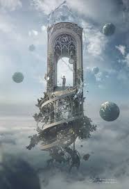 Fantastic Digital Artwork By Jie Ma Fantasy Landscape Surreal Scenes Fantasy Artwork