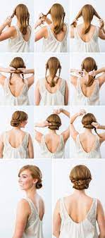 1001 Idees De Coiffures Avec Un Chignon Rapide Coiffure Facile A Faire Coiffure Facile Coiffure Cheveux Mi Long