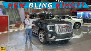 Does The New 2021 Gmc Yukon Denali Have More Bling Than Escalade First Look Cas Youtube